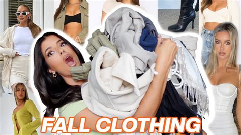 I Bought My Dream Wardrobe Fall Clothing Haul White Fox Youtube