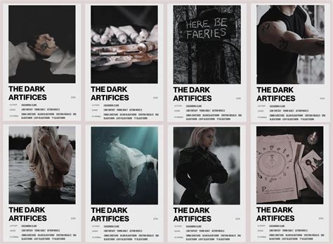 The Dark Artifices Aesthetic Polaroid Digital Item Etsy