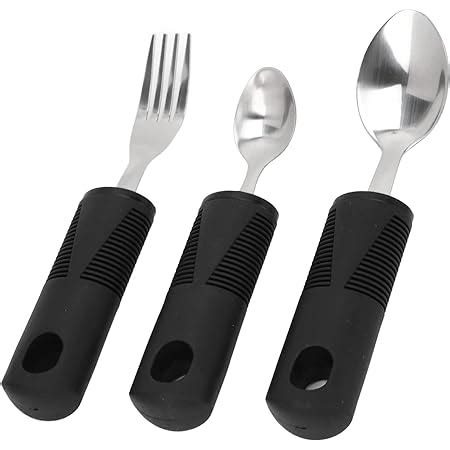 Amazon Adaptive Utensils Weighted Utensils With Wide Non Slip