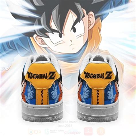 Hot Goten Custom Dragon Ball Anime Naf Nike Air Force Shoes Express Your Unique Style With
