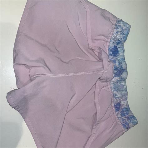 Ivivvalululemon Pinkmulticolour Girl Shorts Size Depop