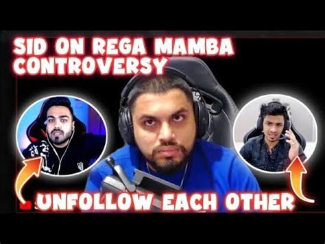 Sid Reply On Rega Mamba Controversy Unfollow Each Other On Insta Bit