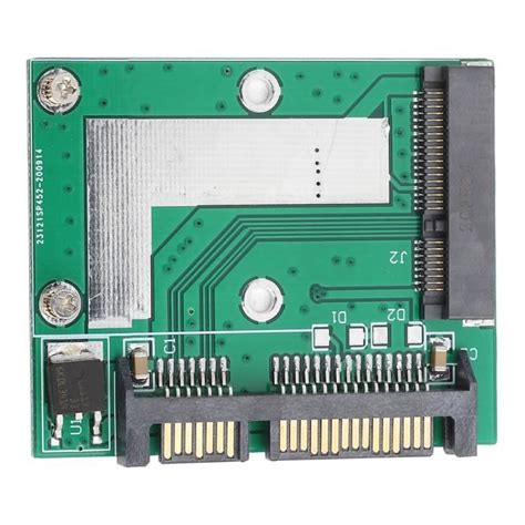 SSD à hauteur de broche 2 5 pouces SATA3 0 Carte adaptateur Mini SSD