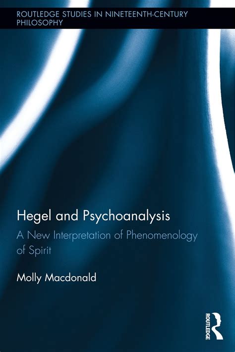 Amazon Hegel And Psychoanalysis A New Interpretation Of