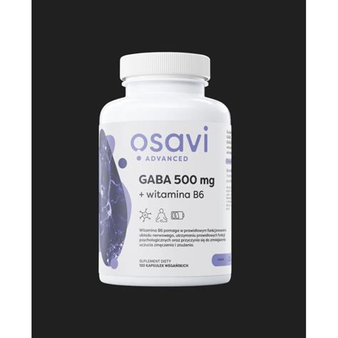 GABA 500 mg + Vitamin B6 - 120 капсули - Аптека Детелина