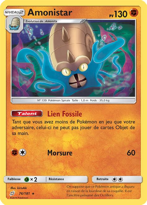 Amonistar Soleil et Lune Duo de Choc 76 Poképédia