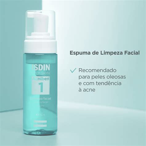 Espuma De Limpeza Facial Isdin Acniben Beleza Na Web