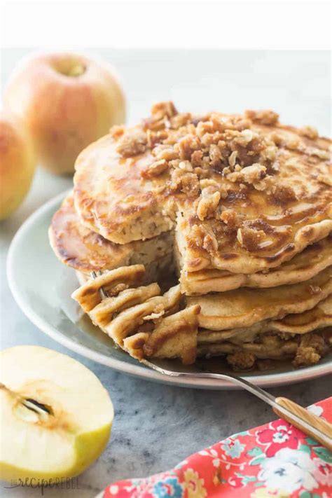 Apple Crisp Pancakes Recipe So Easy