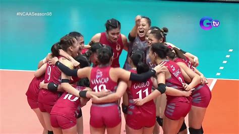 Ncaa Season Wvb Lpu Advances To The Ncaa Women S Volleyball Finals