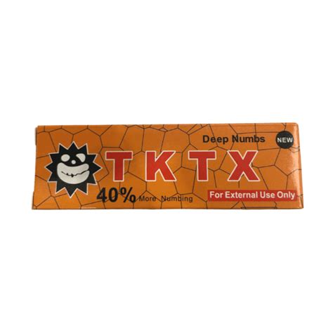 Tktx Yellow Extra Deep Numb Tattoo Cream Uk Official Tktx Online