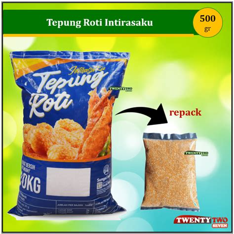 Jual Tepung Roti Panir Bread Crumbs Intirasaku Repack 500 Gr Gram Shopee Indonesia