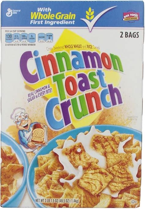 Tres Leches Toast Crunch Limited Edition Cereal Cinnamon