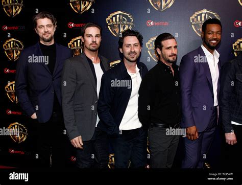 Director Andy Muschietti Actors Jay Ryan Andy Bean James Ransone And Isaiah Mustafa From It