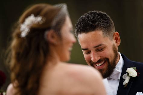 Nick and Sharon share a laugh during their wedding - Justin Edmonds ...