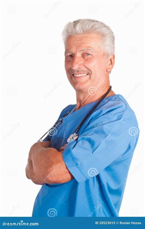 Old doctor portrait stock image. Image of human, handsome - 20523015