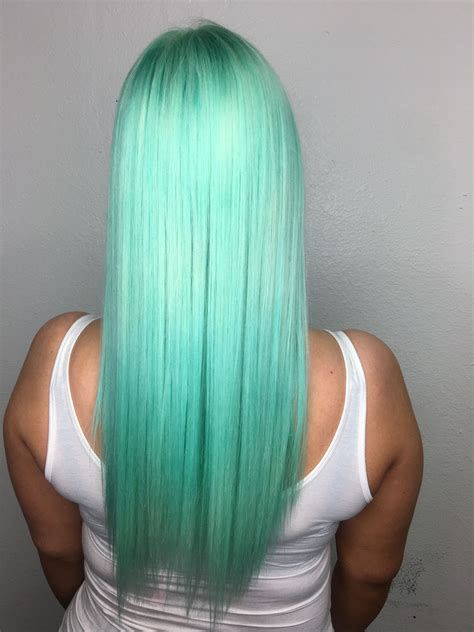 Mint Green Hair Hair Dye Eldridge Mcginnis