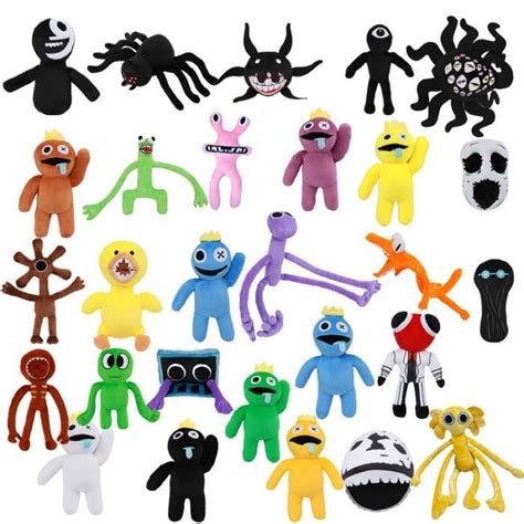 Roblox Rainbow Friends Peluche Black Big Mouth Hexapod Cm G Jouets