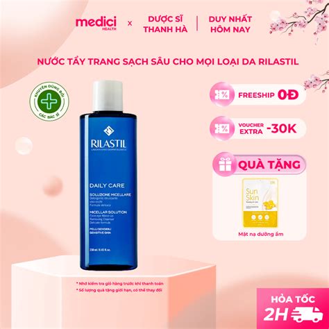 N C T Y Trang D Nh Cho M I Lo I Da Rilastil Daily Care Micellar