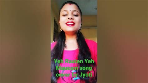 Yeh Raaten Yeh Mausam Female Cover Asha Bhosle Trendingshorts