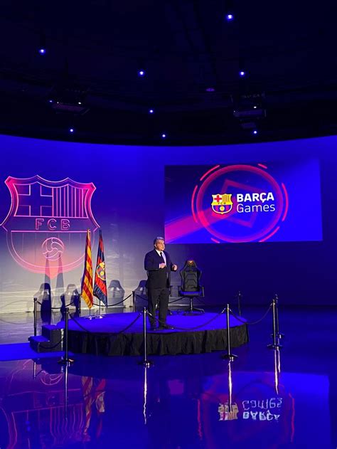 El Fc Barcelona Presenta Bar A Games Una Plataforma De Videojuegos Con