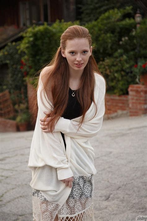 Sweet Leggy Redhead Posing In The Night Porn Pictures XXX Photos Sex Images PICTOA