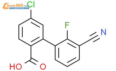 Chloro Cyano Fluorophenyl Benzoic Acidcas