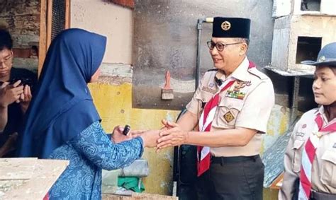 Hut Ke Gerakan Pramuka Kwarnas Luncurkan Program Bedah Rumah