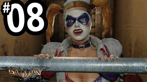 Capturing Harley Quinn Batman Arkham Asylum 100 Gameplay Part 8