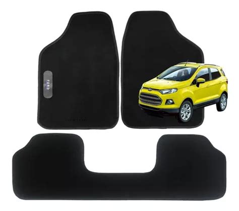 Tapete Automotiv Carpet Bordad Carro Ka Fiesta Ecosport Focus Ranger