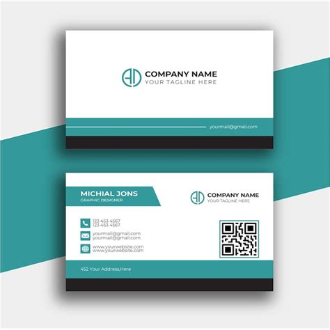 Premium Vector Set Of Modern Business Card Print Templates Personal