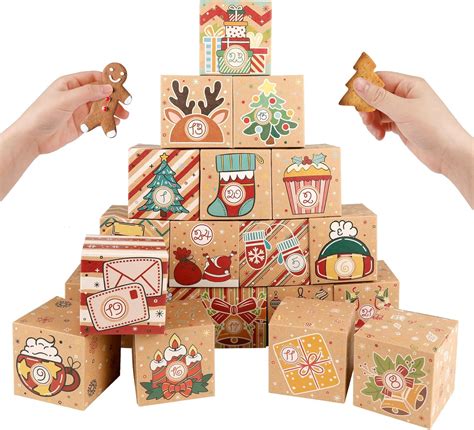 Amazon ONESING 24 Pcs DIY Christmas Advent Calendar Boxes For 2023