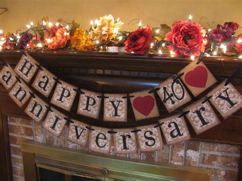 Wedding Anniversary Decorations Ideas At Home