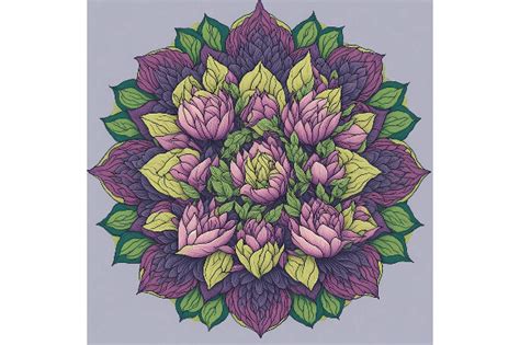 Yoga Mandala Lotus Flower Graphic by Sakreenho · Creative Fabrica