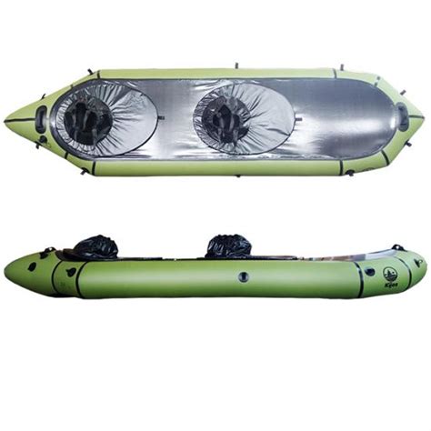 Custom Classic D Tpu Nylon Packraft Seat With Removable Spray Deck