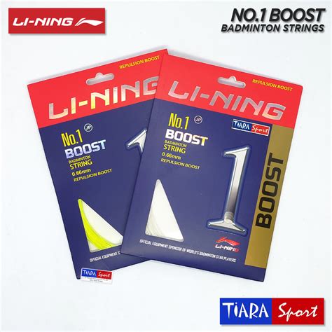 Jual Senar Raket LI NING No 1 Boost Badminton Strings LINING Shopee