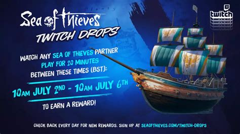 Sea Of Thieves Twitch Drop July 2021 How To Get Free Gilded Phoenix