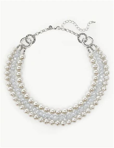 Multi Row Pearl Necklace Mands Collection Mands