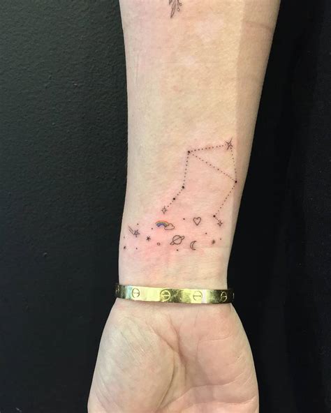 40 Gorgeous Constellation Tattoo Designs Page 4 Of 4 TattooAdore