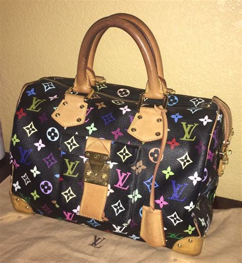 Colorful Louis Vuitton Bag With Bowser Paul Smith