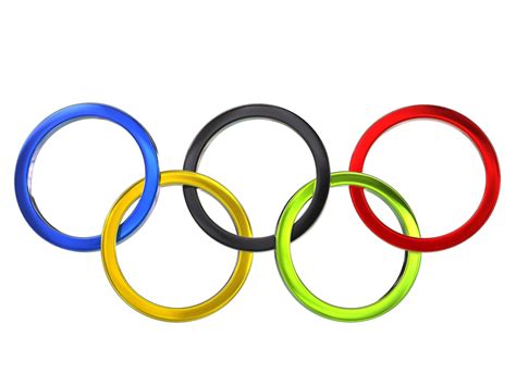 Olympic Rings Metallic 3d Illustration 31204991 Stock Photo At Vecteezy