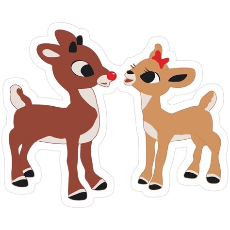 rudolph the red nosed reindeer clip art 1
