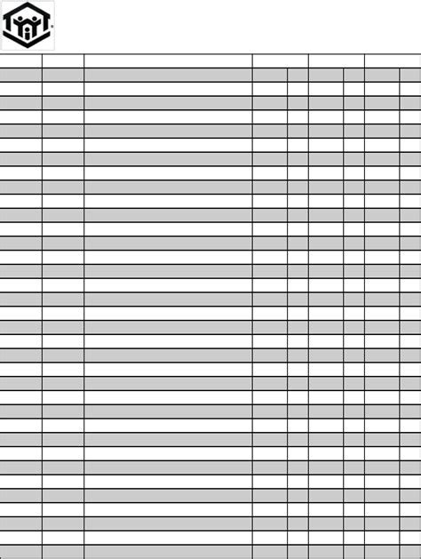 Printable Checkbook Ledger