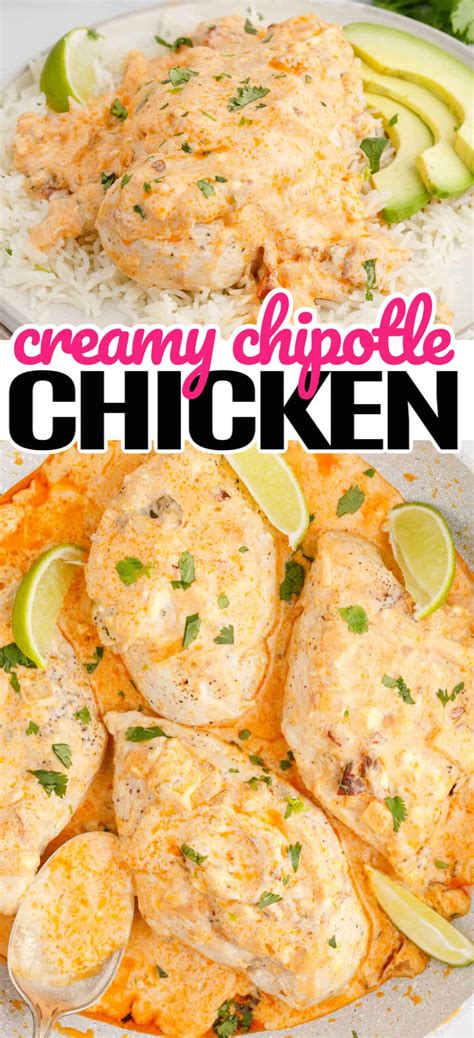 Creamy Chipotle Chicken Recipe Real Housemoms