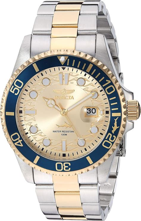 Amazon Invicta Reloj De Cuarzo Pro Diver Para Hombre Bitono Mm