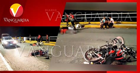 Choque De Motos Deja Dos Lesionados De Gravedad