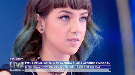 Anna Lou Castoldi Figlia Di Morgan E Asia Argento Verso Il Grande