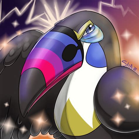 Shiny Toucannon by slime-tiger on DeviantArt