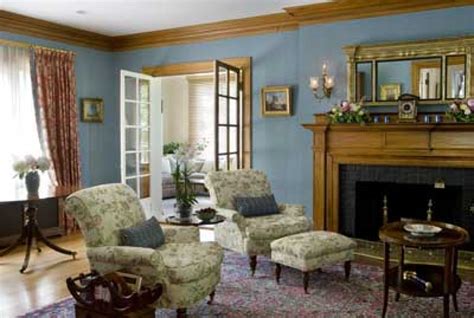 Restored colonial revival living room | Colonial living room, Best ...