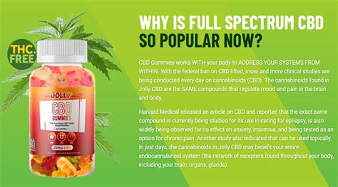 Jolly CBD Gummies Review, Ingredients, Benefits, Uses, Work and Where ...