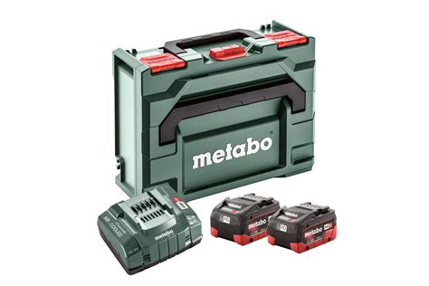 Basis Set 2 X LiHD 5 5 Ah MetaBOX 145 685077000 Metabo